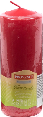 Свеча Белбогемия Provence 560114/41 / 14017 (красный)
