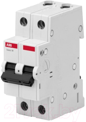 Выключатель автоматический ABB Basic M-C10 / 2 BMS412C10