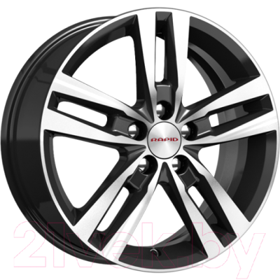 

Литой диск K&K, Rassvet (KC868) 16x6.5" 5x112мм DIA 66.6мм ET 38мм Алмаз черный