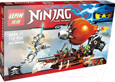 

Конструктор Lepin, NinjaGo Дирижабль-штурмовик / 06029