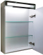 Миниатюра изображения товара Шкаф с зеркалом для ванной Dreja Uni 60