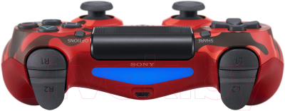 Геймпад Sony Dualshock 4 PS4 / PS719950004 (красный камуфляж)
