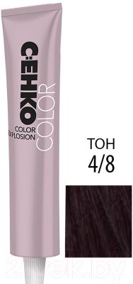 Крем-краска для волос C:EHKO Color Explosion 4/8 (божоле)