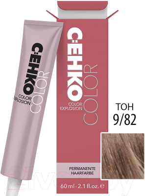 Крем-краска для волос C:EHKO Color Explosion 9/82 (молочная карамель)