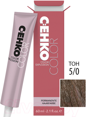 Крем-краска для волос C:EHKO Color Explosion 5/00 (светло-коричневый ++)