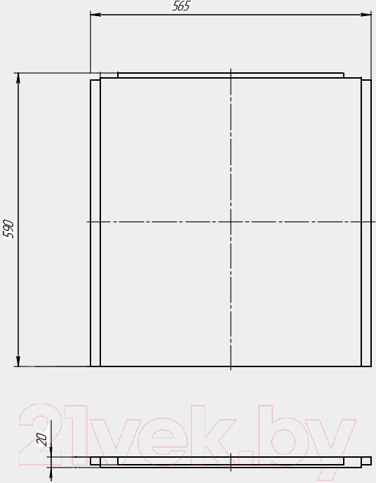 Экран для ванны 1Марка One Gracia 170x90 (боковой)