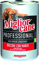 Влажный корм для собак Miglior Cane Professional Beef (405г) - 