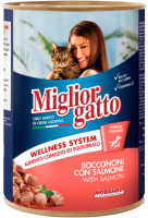 

Влажный корм для кошек Miglior, Gatto Classic Salmon