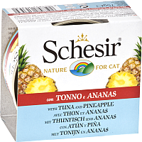Корм для кошек Schesir Tune & Pineapple & Rice (75г) - 