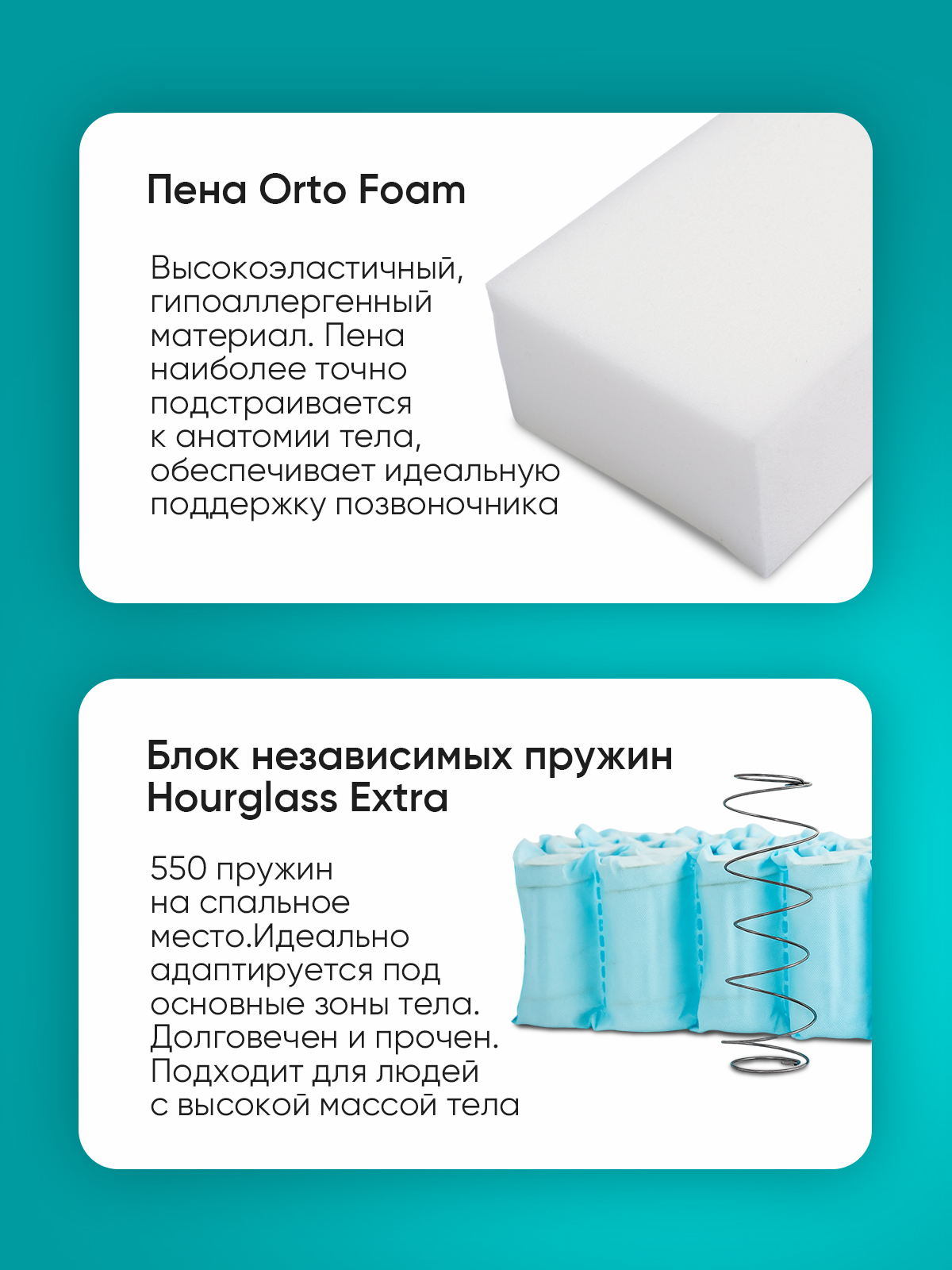 Матрас Askona Expert Element 160x200 — фото 5
