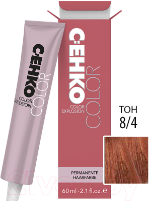 Крем-краска для волос C:EHKO Color Explosion 8/4 (яспис)