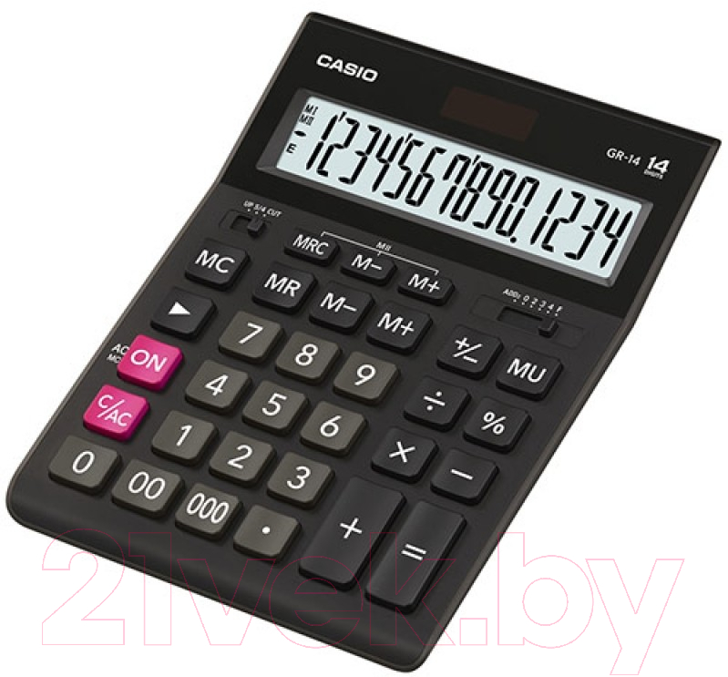 Калькулятор Casio GR-14-W-EP