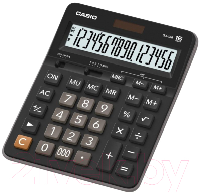 

Калькулятор Casio, GX-16B-W-EC
