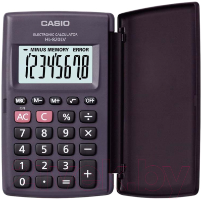 Калькулятор Casio HL-820LV-BK-S-GP