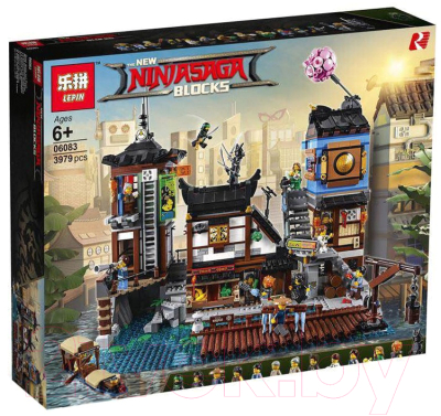 Конструктор Lepin NinjaGo Порт Ниндзяго Сити / 06083