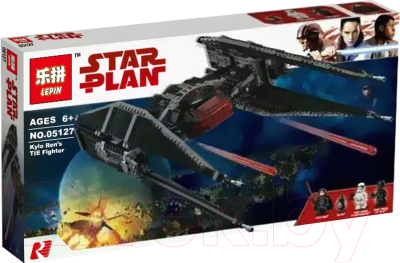 

Конструктор Lepin, Star Wars Истребитель СИД Кайло Рена / 05127