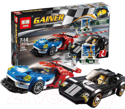 Конструктор Lepin Speed Champions Ford GT и 1966 Ford GT40 / 28004