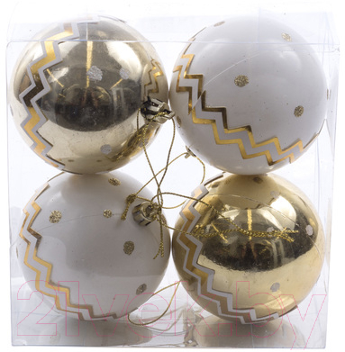 Набор шаров новогодних Белбогемия 25230822 / 86764 (4шт)