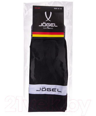 Гетры футбольные Jogel JA-003 (черный/белый, р-р 42-44)
