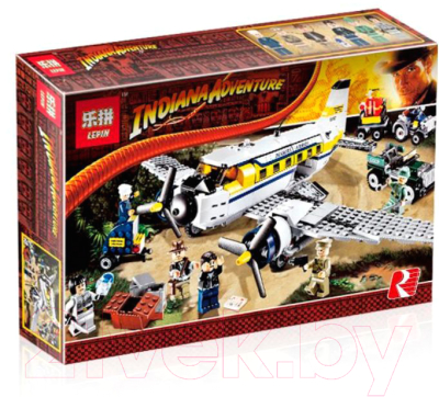 

Конструктор Lepin, Индиана Джонс Возврат редких кристальных черепов / 31003