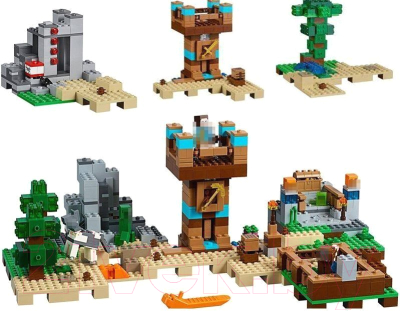 

Конструктор Lepin, Minecraft Хижина на острове / 18030