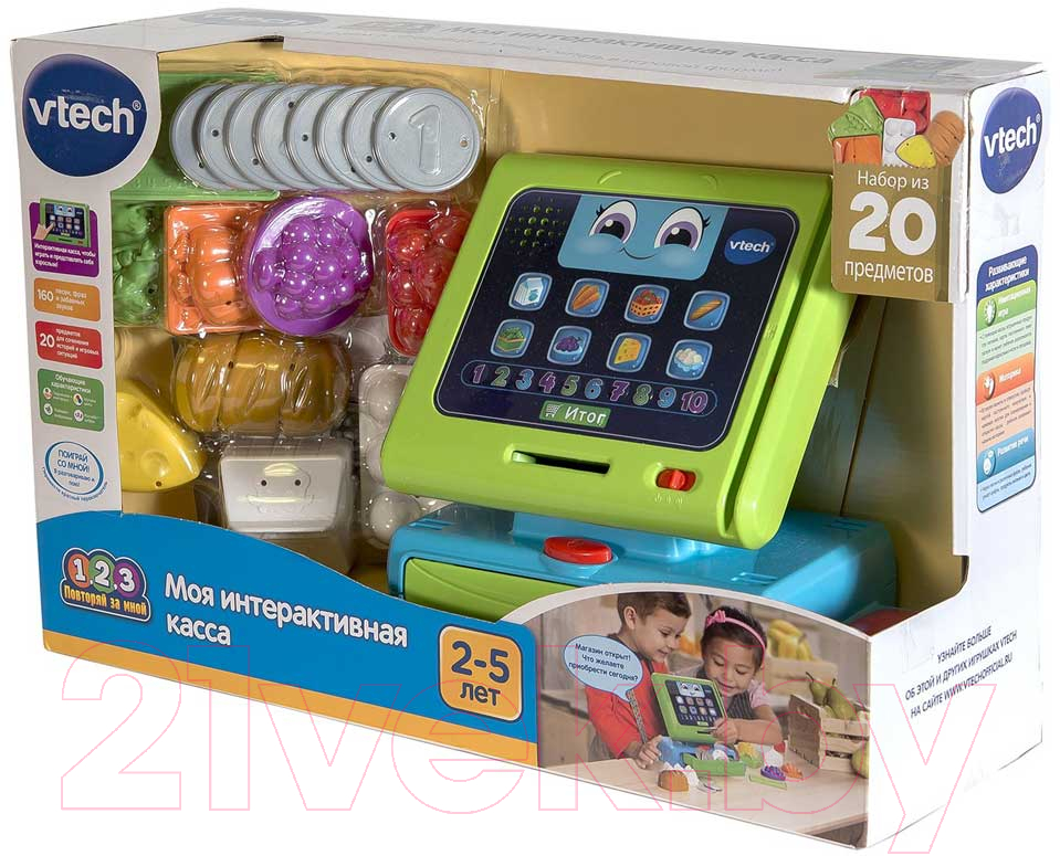 Касса игрушечная Vtech Моя интерактивная касса / 80-81673R