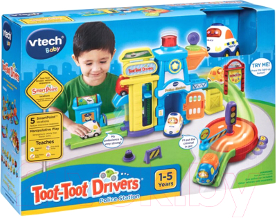 Паркинг игрушечный Vtech Полицейский участок / 80-150266