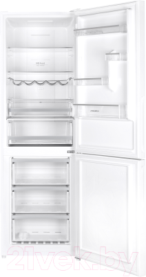 Холодильник с морозильником Maunfeld MFF 185NFW