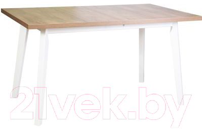 Обеденный стол Drewmix Oslo 5 (дуб лефкас/белый)