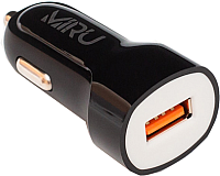 Зарядное устройство автомобильное Miru Quick Charge 3.0 / 5031 (черный) - 
