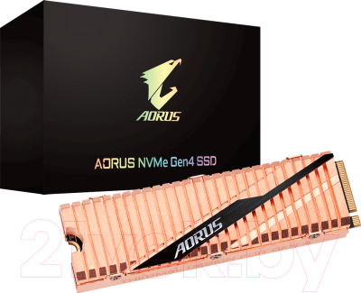 SSD диск Gigabyte Aorus NVMe Gen4 2TB (GP-ASM2NE6200TTTD)