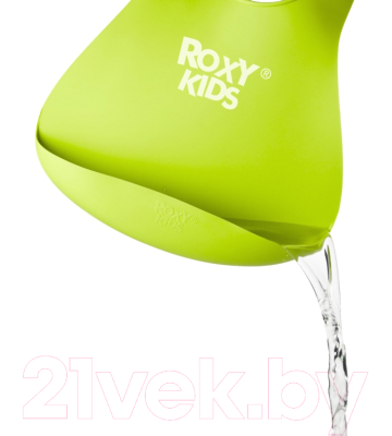 Нагрудник детский ROXY-KIDS Мягкий / RB-402G (зеленый)