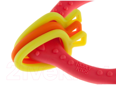 Прорезыватель для зубов Roxy-Kids RBT-001R (коралловый)