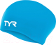 Шапочка для плавания TYR Long Hair Wrinkle-Free Silicone Cap / LCSL/420 (голубой) - 