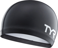 Шапочка для плавания TYR Silicone Comfort Swim Cap / LSCCAP/001 (черный) - 