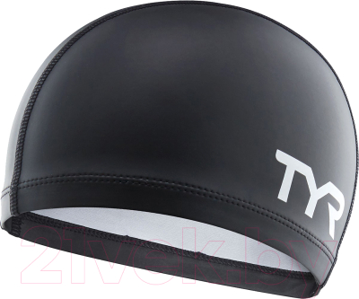 Шапочка для плавания TYR Silicone Comfort Swim Cap / LSCCAP/001 (черный)