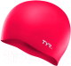 Шапочка для плавания TYR Wrinkle Free Silicone Cap / LCS/610 (красный) - 