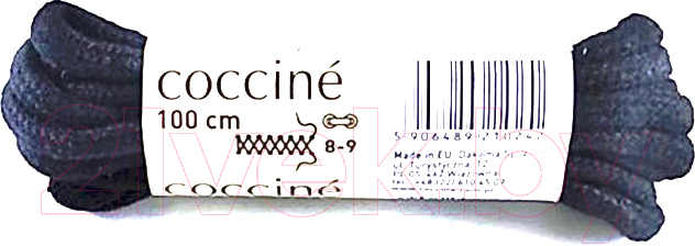 Шнурки для обуви Coccine Band / SZNN/100/CZA/5B (100см, 5B хлопок черный) — фото 1