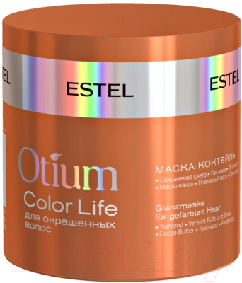 Маска для волос Estel Otium Color Life коктейль для окрашенных волос (300мл)