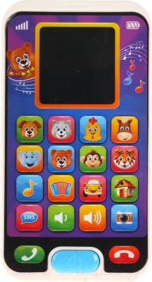 

Развивающая игрушка Умка, Обучающий смартфон со стихами М.Дружининой / 1503K252-R