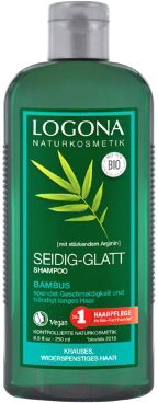 

Шампунь для волос Logona, Гладкий шелк с экстрактом бамбука