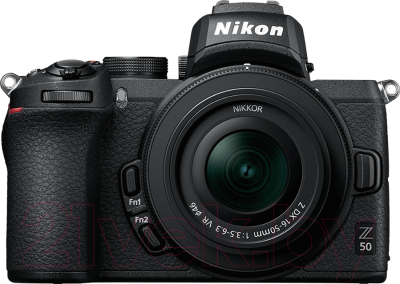 Беззеркальный фотоаппарат Nikon Z50 + Nikkor Z DX 16-50mm VR + FTZ