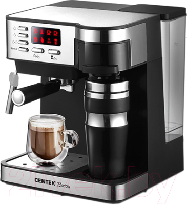 Кофеварка эспрессо Centek CT-1162 2 в 1
