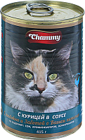 

Корм для кошек Chammy, С курицей в соусе