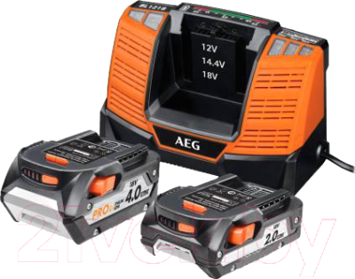 Аккумулятор для электроинструмента AEG Powertools SETLL18X02BL2 (4932459176)