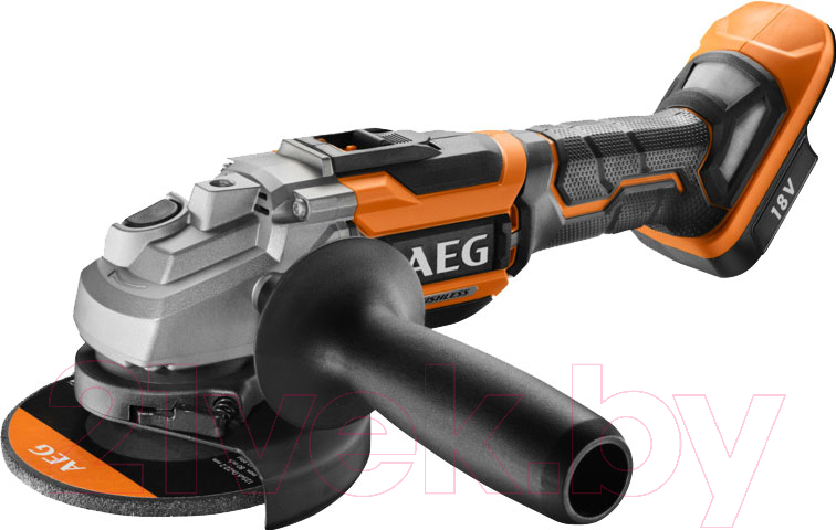 Профессиональная угловая шлифмашина AEG Powertools BEWS 18-125BL Li-502C