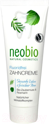 Зубная паста NeoBio Без фтора (75мл)