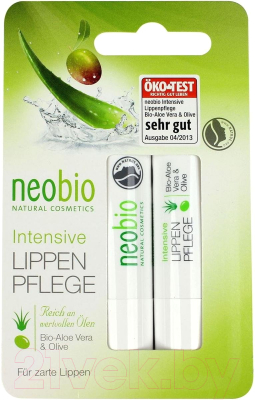 

Бальзам для губ NeoBio, Bio-Aloe Vera & Olive