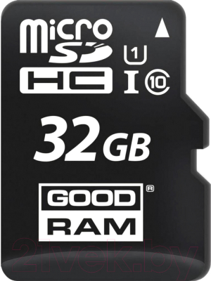 Карта памяти Goodram microSD (Class 10) UHS I 32GB (M1A0-0320R12)