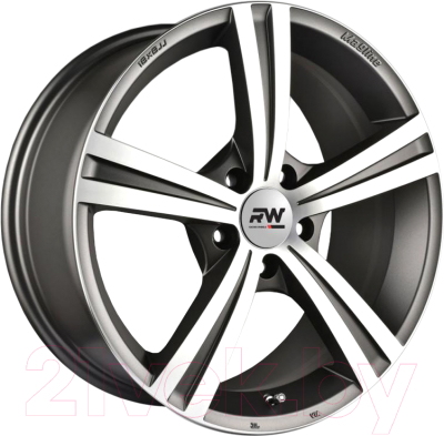 

Литой диск Racing Wheels, H-787 17x7" 5x114.3мм DIA 67.1мм ET 35мм DMGM F/P
